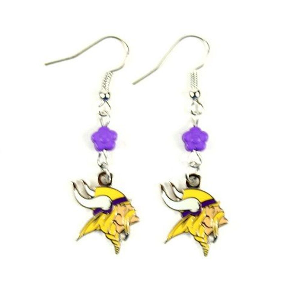 Minnesota Vikings NFL Sophie Style Dangle Earrings